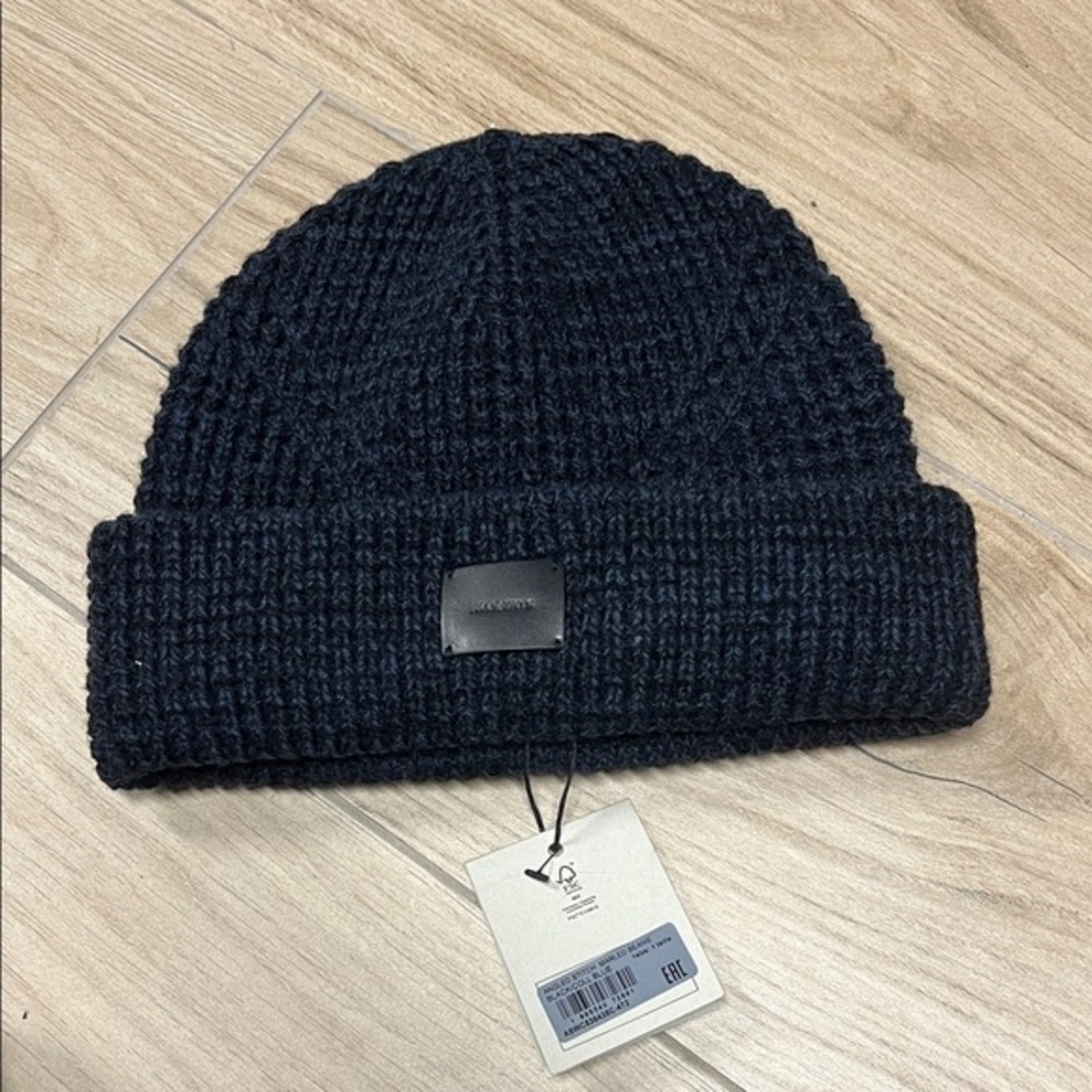 All Saints Dark Knit Beanie